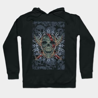 Red hair skull Hoodie